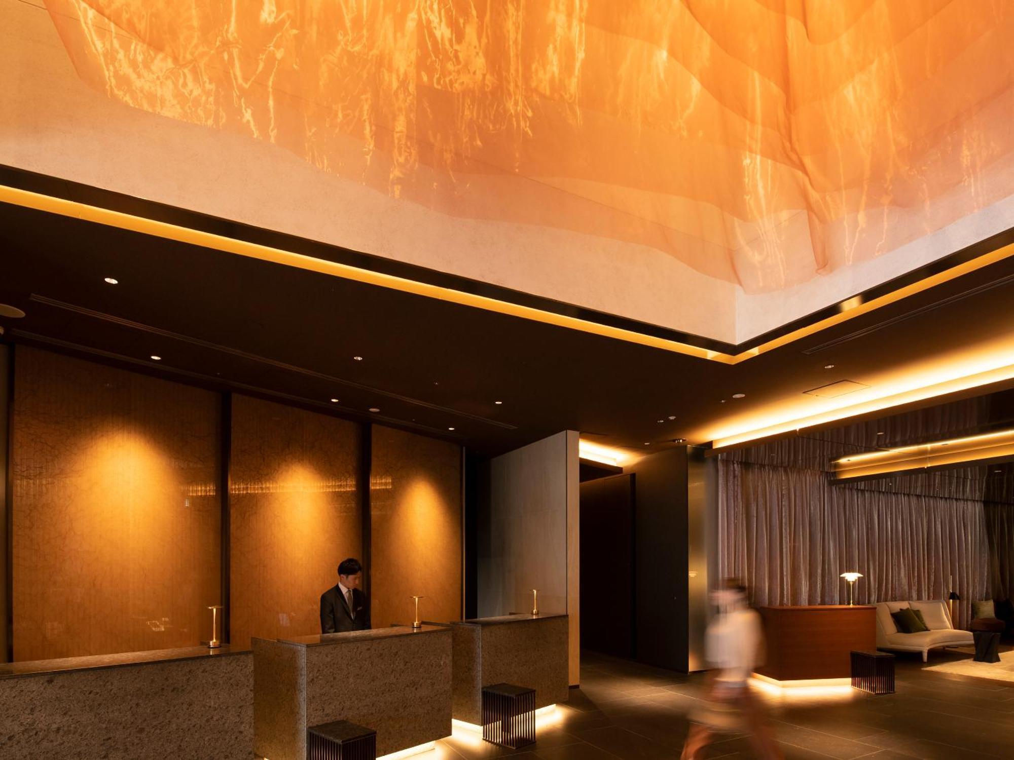 Mitsui Garden Hotel Roppongi Tokyo Premier Esterno foto The lobby of the hotel