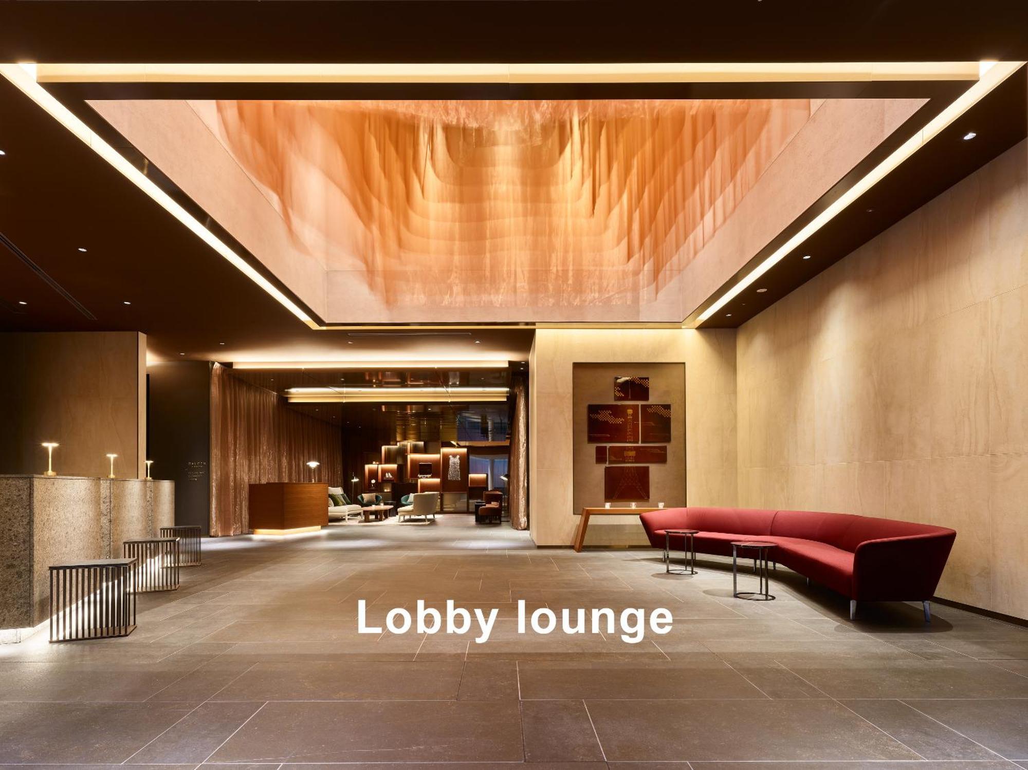 Mitsui Garden Hotel Roppongi Tokyo Premier Esterno foto Lobby lounge